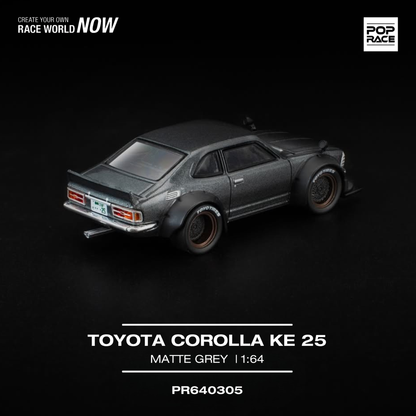 Toyota Corolla KE 25 - Matte Grey (PRE ORDEN)