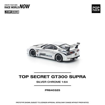 Top Secret GT300 Supra Silver - (PRE ORDEN)