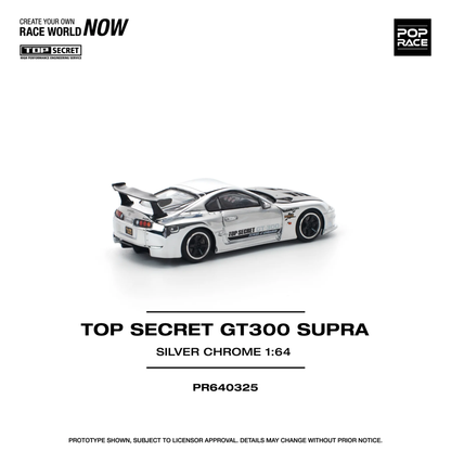 Top Secret GT300 Supra Silver - (PRE ORDEN)