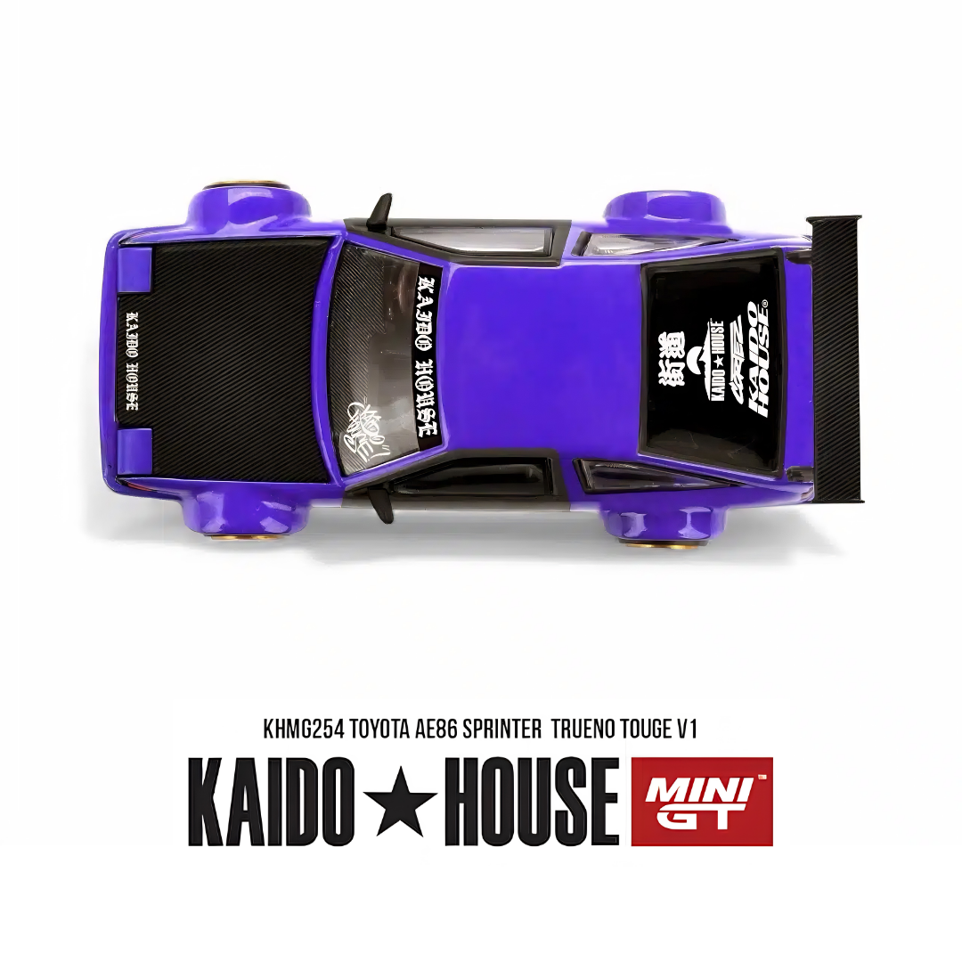 Toyota AE86 Sprinter Trueno - TOUGE V1 - Mini GT x Kaido House (PRE ORDEN)