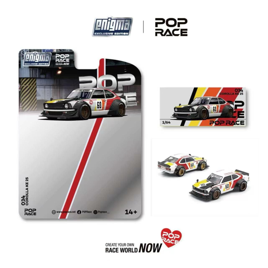 Toyota Corolla KE25 Racing #60 - (PRE ORDEN)