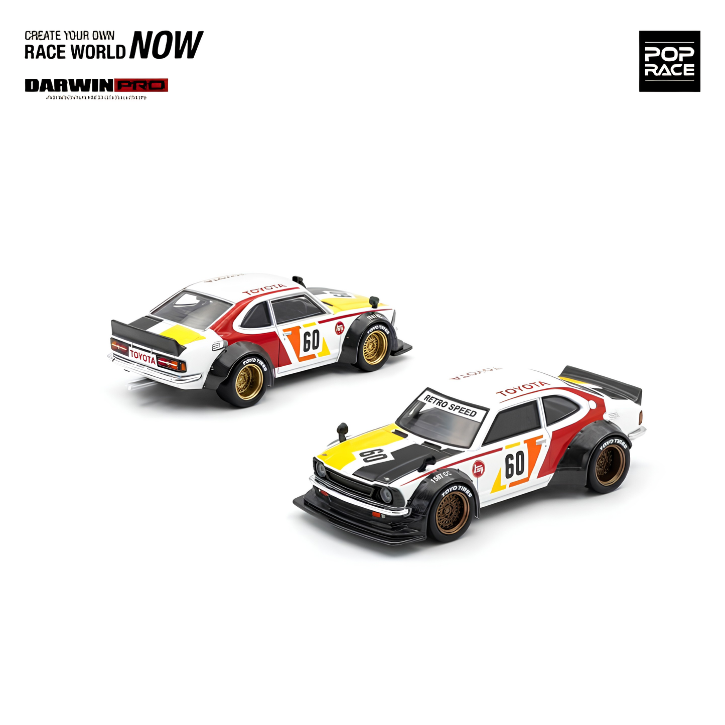 Toyota Corolla KE25 Racing #60 - (PRE ORDEN)