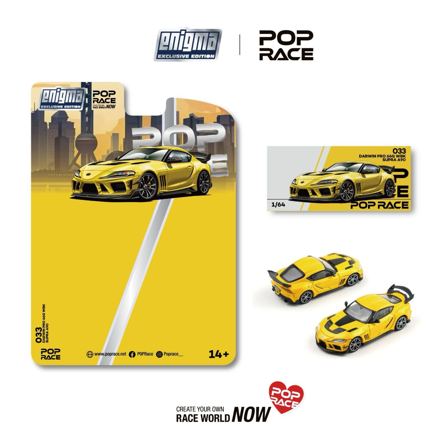 Toyota GR Supra A90 Darwin Pro 66G WBK - (PRE ORDEN)