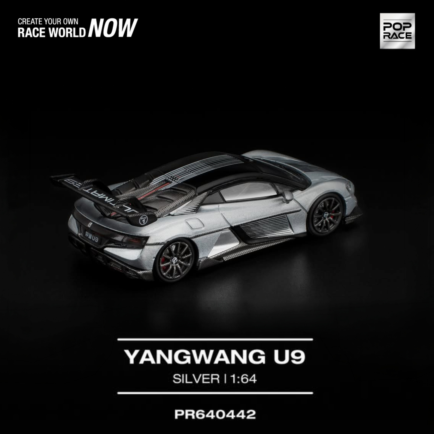 Yangwang U9 - Silver (PRE ORDEN)