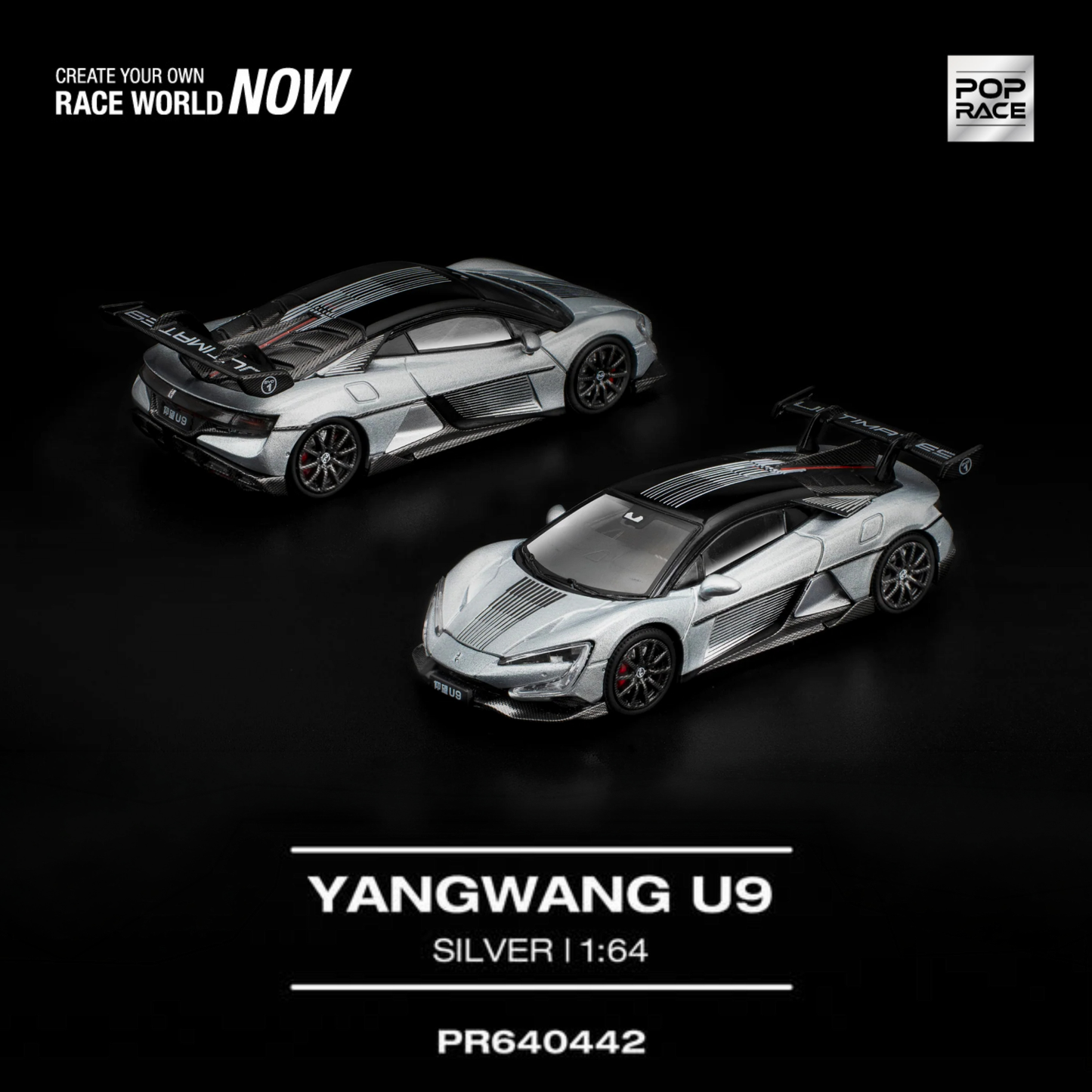 Yangwang U9 - Silver (PRE ORDEN)