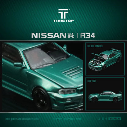 Nissan R34 Green - Time Top